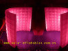 night club decoration infltable curved wall