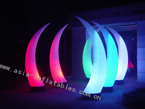 illuminated Inflatable Lighting Decor Tusk(cow horn)