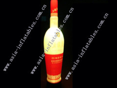 RGB Lighting Inflatable Wine Bottle Model