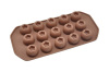 15 cavity round shaped silicone imperial chocolate molds