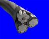 Triplex stranded aluminium phase conductor XLPE insulation ACSR neutral conductor cable