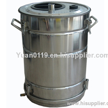 stainless steel powder hopper