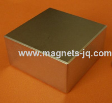 N50 Big Block Rare Earth Neodymium/NdFeB Permanent Magnets with gold Coating