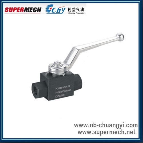 2 way High Pressure Ball Valve