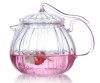 Elegant Innovative Design Glass Teapot