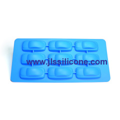 9 cavity cool car silicone chocolate molds