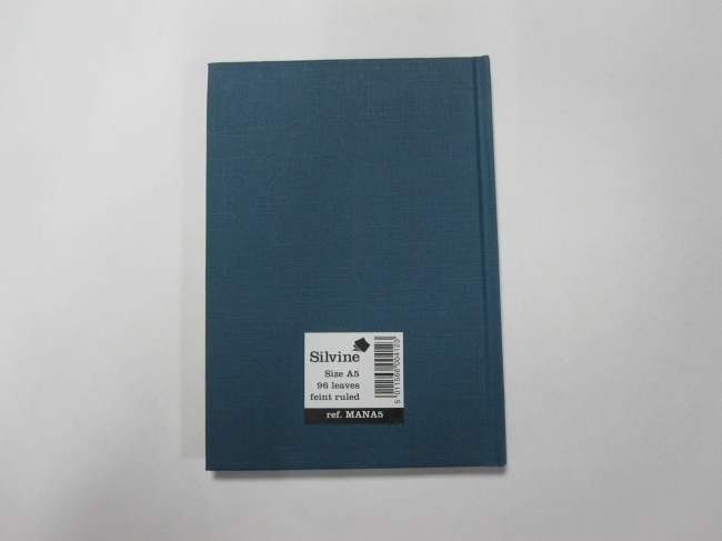 A5 hardcover hardbound notebook college/feint ruled from China ...