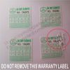 Custom Tamper Evident Security Labels,Eggshell Tamper Proof Stickers,Ultra Destructible Vinyl QC Checked Labels