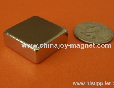 Neodymium Magnet N42 3/4 in x 3/4 in x 1/4 in