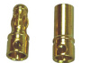 3.5MM regular gold plated banana plug