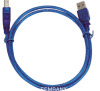 USB AM - BM CABLE BLUE