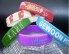 100% environmental promotional silicone bracelet