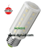 LED Corn light F1265 7W Plastic with cover 360 degree Epistar 14W CFL 40000 hours E27 B22 E14 holder