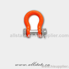 Round Pin Anchor Shackle For Pipe Connect