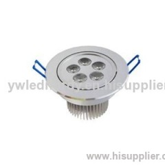 LED Ceiling light C501-5W external Driver 350mA 30° 6063T5 Aluminum ed dimmable down light DOWNLIGHT