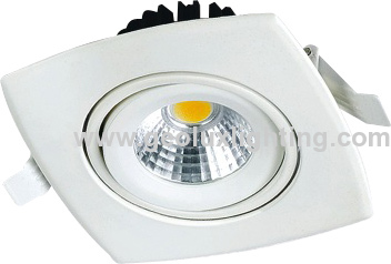 8W movable LED COB Downlight