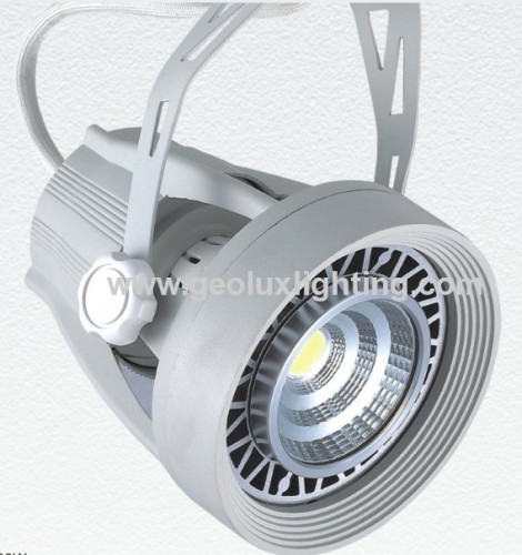 33W tracking lamp with changable PAR30 LED bulb
