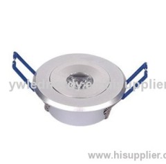 LED Ceiling light C101-1W AC100-240V 3W / 1W 240-270lm 30° 45° 60° 6063T5 Aluminum External Driver Included