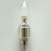 Led candle bulb E14-CA3712B-6WB 6w 470LM-550LM E14 base High thermal conductivity aluminum+glass cover