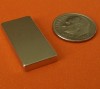 N45 1 in x 1/2 in x 1/8 in Neodymium Magnets Block