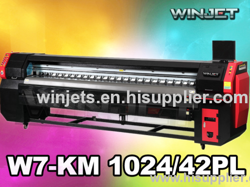 W7-8H konica minolta 1024 42PL print head digital printer solvent printers printing machine outdoor printing plotter