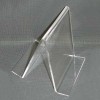 Fashionable triangle acrylic menu holder