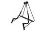 Adjustable Portable Music Stands black , A Frame Guitar Stand foldaway