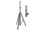 Heavy duty Portable Music Stands , 1m - 1.8m Speaker Stand with air pressure