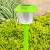 Green solar garden light