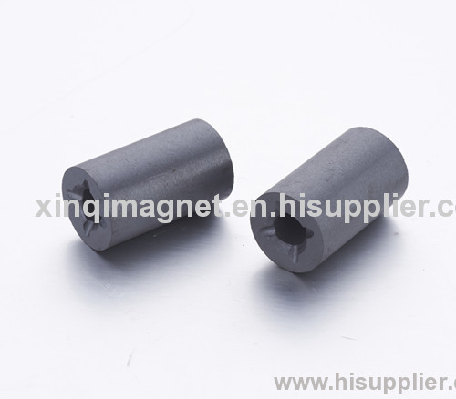 Ferrite special cylinder shape magnets