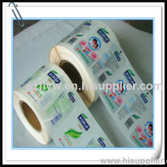 Custom Super Quality Roll Pill Bottle Paper Labels