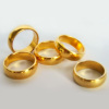 Golden plating Neodymium Iron Boron N35/35M/35H/35SH Magnet ring shape/star shape/irregular shape