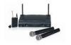 Handheld VHF Wireless Microphone 2 channel , Pro Karaoke Microphone