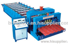 Type-828 glazed roll forming machine