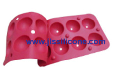 8 cavity cake and candy bakeware pan silicone baking molds