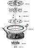 Aluminum Led Dimmable Downlights 3Watt AC110-240V For Hall