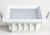 Square 12w Dimmable Led Downlights 960 Lumen For Bank Lighting