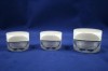 NEW Style Square Acrylic Cream Jar For Cosmetic Packaging