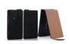 PU Bar Style Nokia Leather Phone Case For Nokia lumia 920 , Black