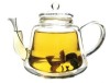 Insulated Hand Made Double Wall Glass Teapot Coffee Pot