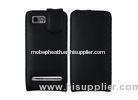 Black Anti-Wear Vertical Leather Case PU Phone Cover For Motorola Motoluxe XT615