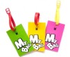 flexible pvc promotion luggage tag