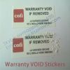 Custom Printed Destructive Warranty Logo Stickers,Warranty VOID If Removed Sticker,Warranty VOID If Seal Broken Labels