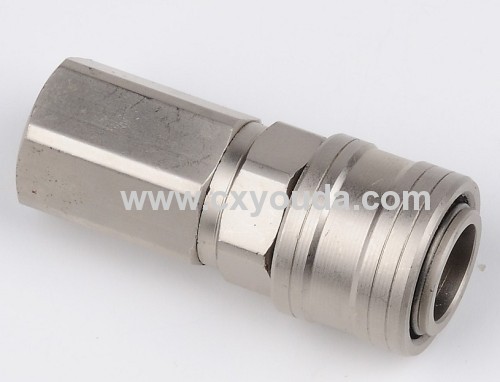 Japan Type Female Quick Coupling With Nickle Plated