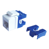 Leviton type cat. 6 180 degree RJ45 Keystone Jack