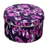 Small round chocolate Tin box