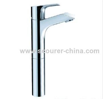Single Lever Extended Mono Basin Faucet Chrome plating