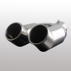 Classic stainless steel dual auto exhasut pipe