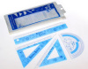 Kids Plastic Rulers Printing Heat Transfer Sheet Hot Stamping Sticker