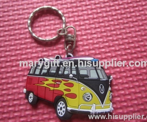 factory direct selling car design PVC keychain